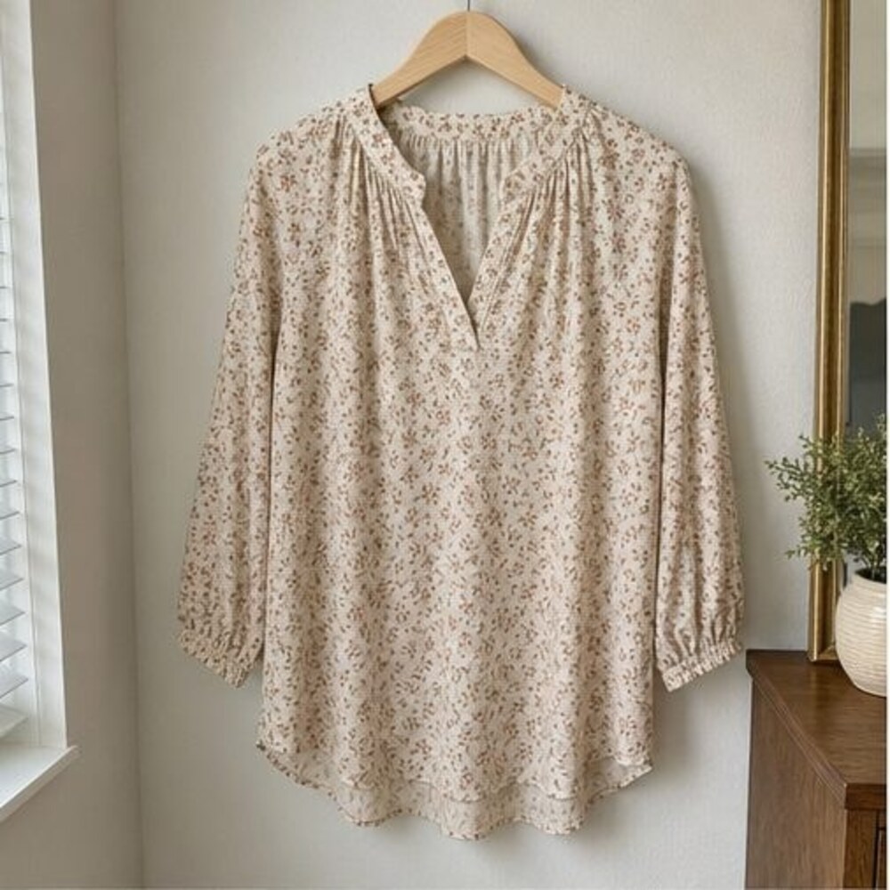 Sage Puff Sleeve Top